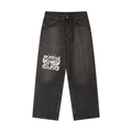 Vintage Wash Heavyweight Denim Jeans