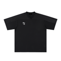 Oversized Mesh V-Neck Soccer Jersey